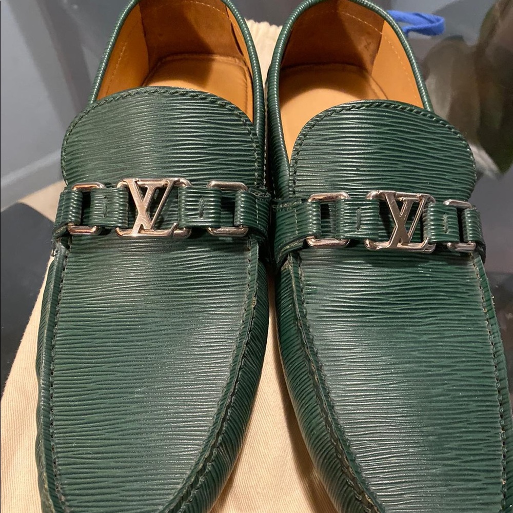 Louis Vuitton mensHockenheim moccasin Loafer Shoes